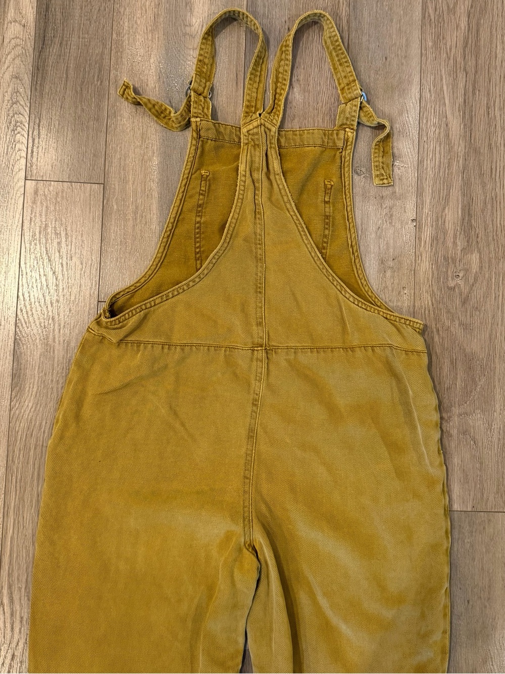 aerie Mustard Overalls Jumpsuit - Picture 7 of 8